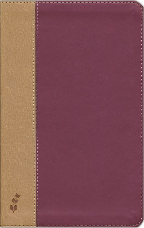 ERV Duotone Bible Burgundy/Tan - English Cover