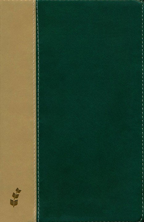 ERV Duotone Bible, Green/Tan - English Cover