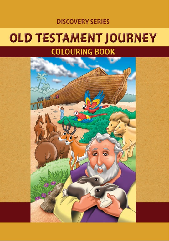 Old Testament Journey Coloring Book - English