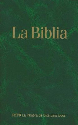 PDT Bible Flexcover Green - Spanish Cover