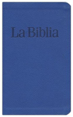 PDT Imitation Leather Bible Blue - Spanish Cover