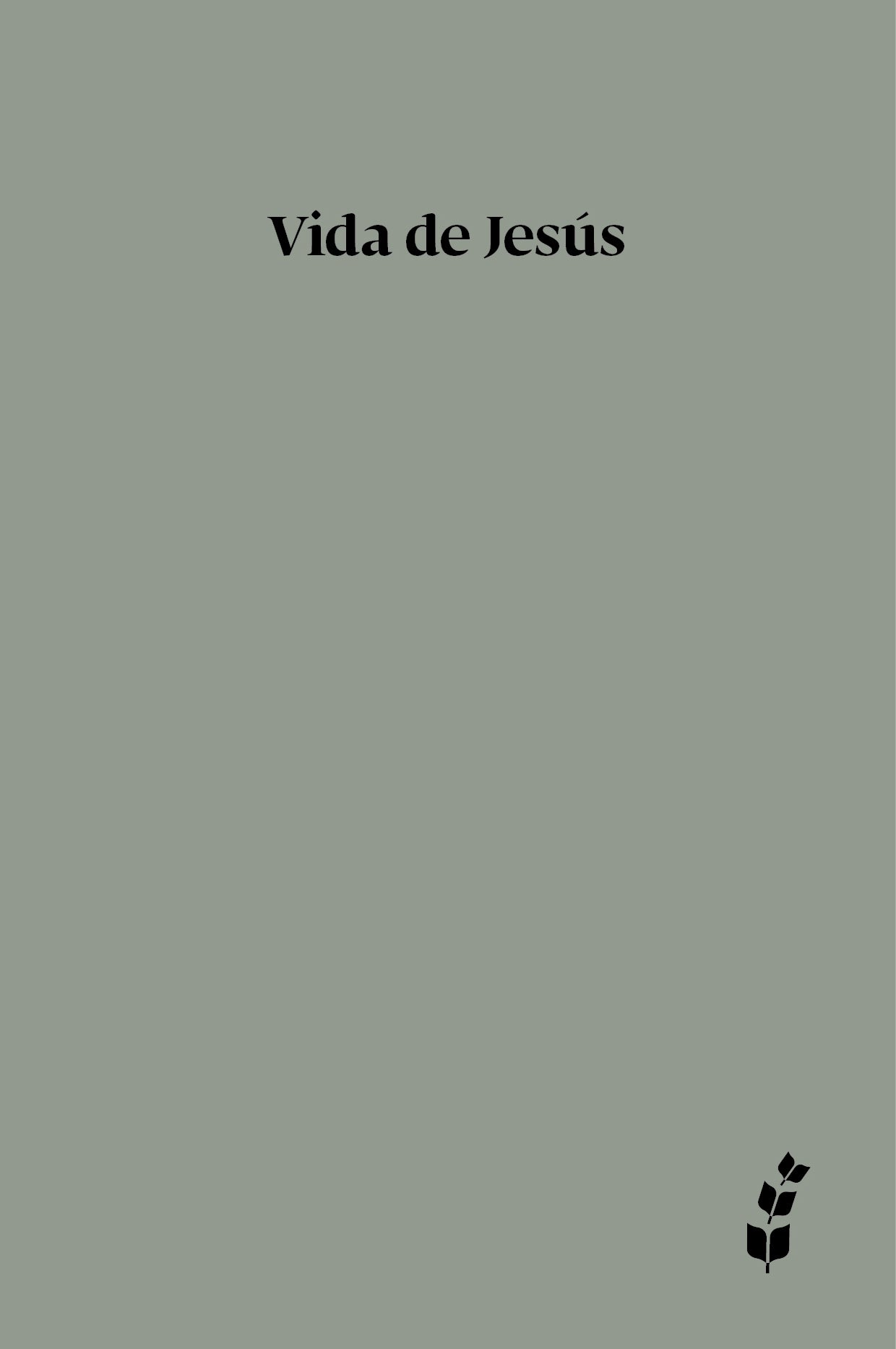 Life of Jesus - Leather Look - Spanish Cover
