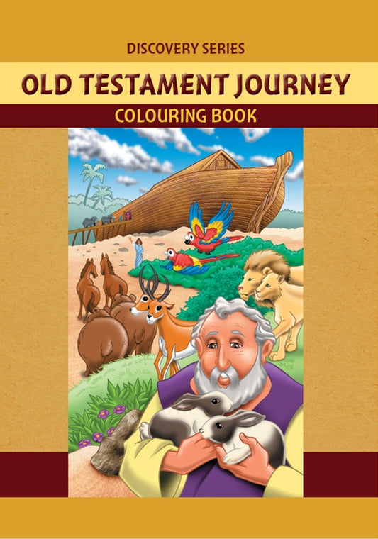 Old Testament Journey Coloring Book - English